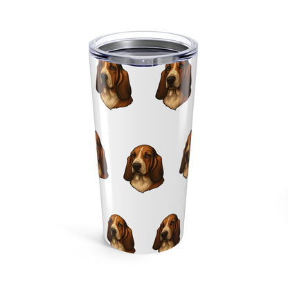 Basset Hound Head Tumbler