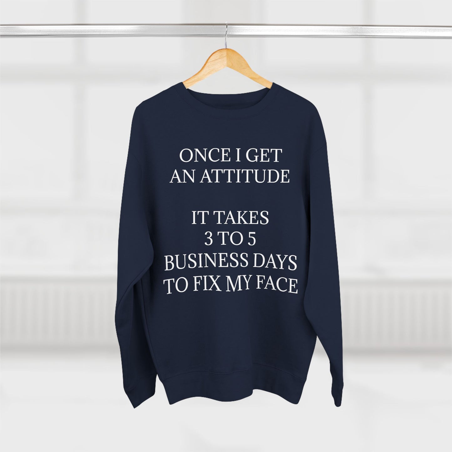 Fix My Face Unisex Crewneck Sweatshirt
