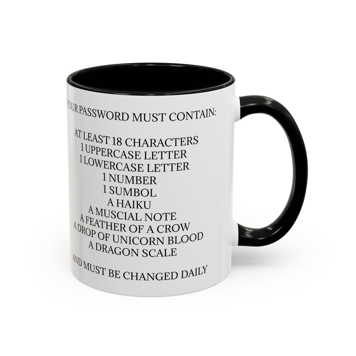 Password 2-Tone Coffee Mug