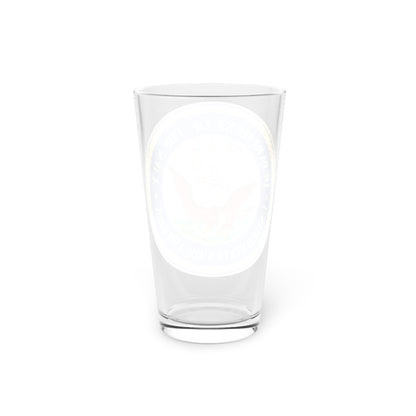 US Navy Drinking Glass