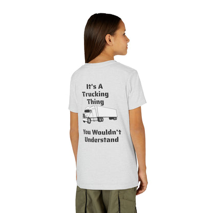 Trucking Thing Youth Unisex Short Sleeve Crewneck Tee