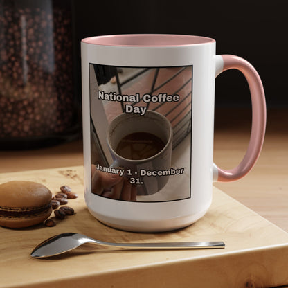 National Coffee Day 2-Tone Coffee Mug