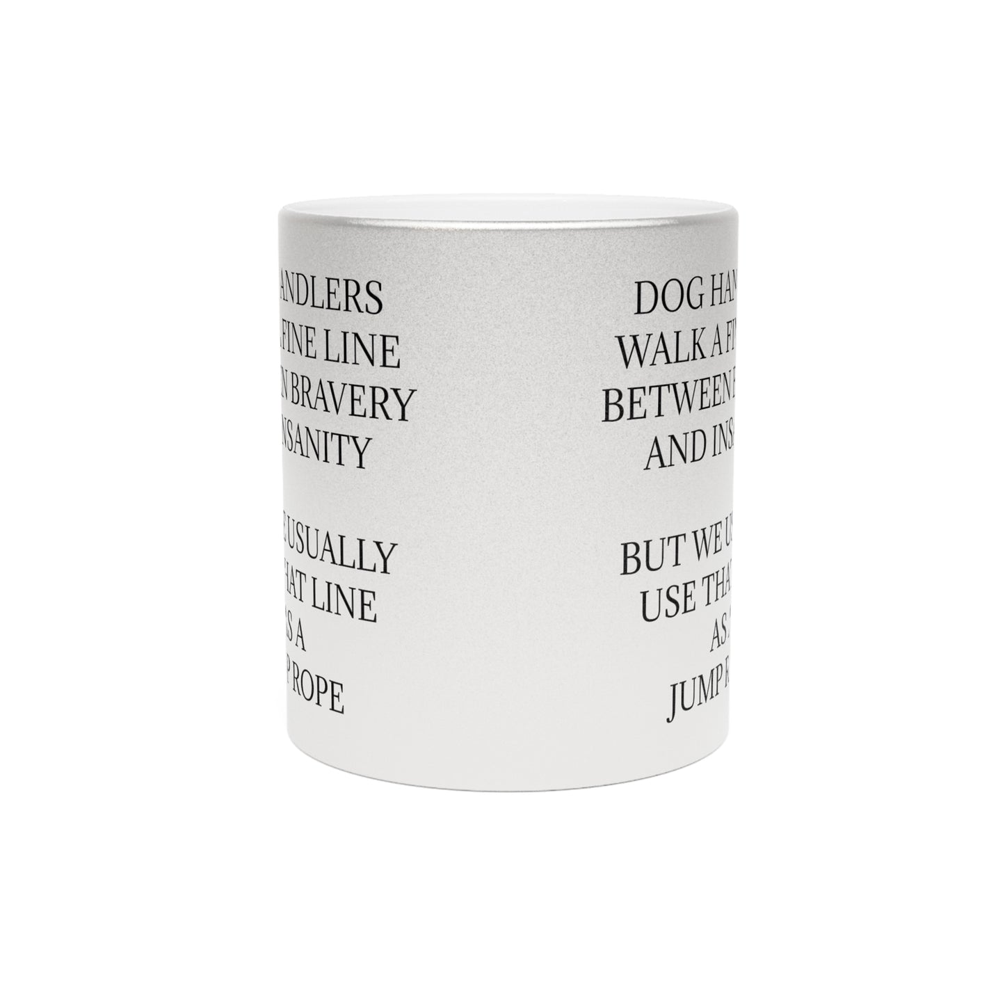 Jump Rope Metallic Coffee Mug