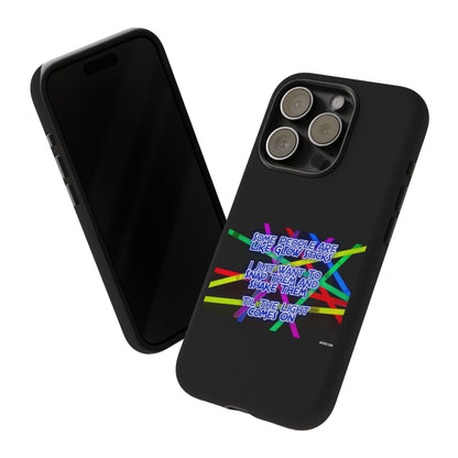 Glow Sticks iPhone Case