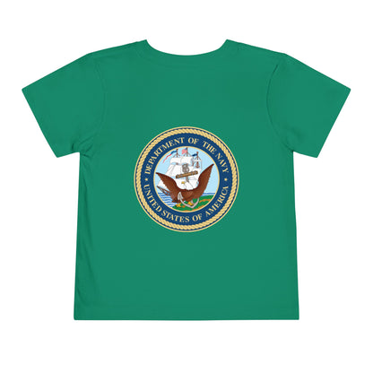 US Navy Toddler Unisex Short Sleeve Crewneck Tee