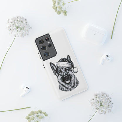 Santa Paws German Shepherd Samsung Case