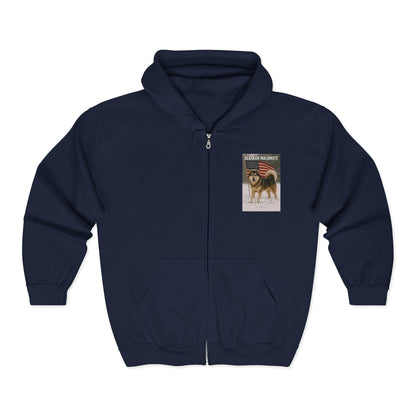 All-American Breed Unisex Full Zip Hoodie