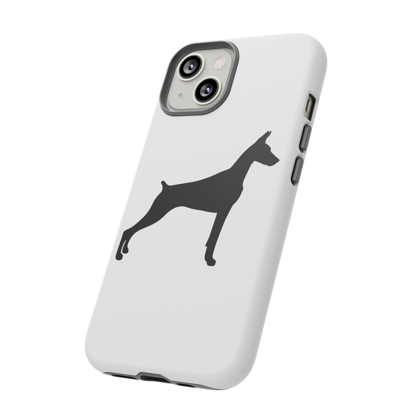 Doberman Silhouette iPhone Case