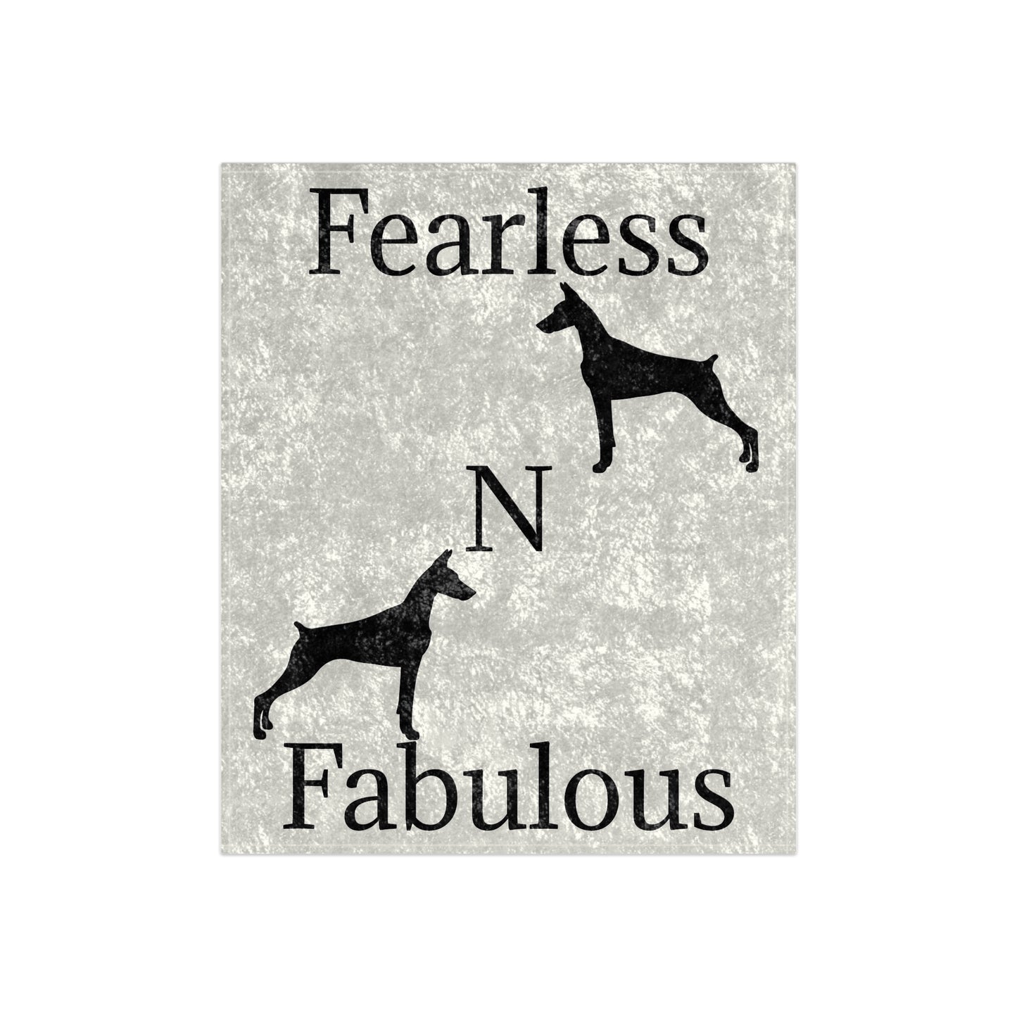 Fearless N Fabulous Crushed Velvet Blanket
