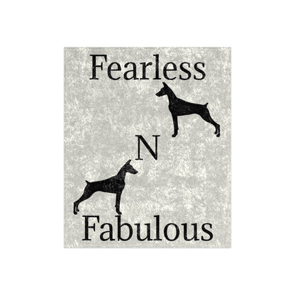 Fearless N Fabulous Crushed Velvet Blanket