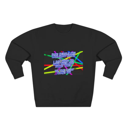 Glow Sticks Unisex Crewneck Sweatshirt
