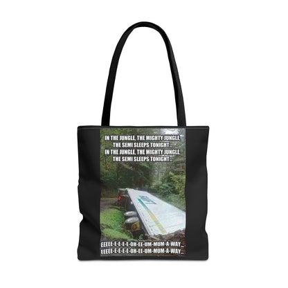 Semi Sleeps Tote Bag