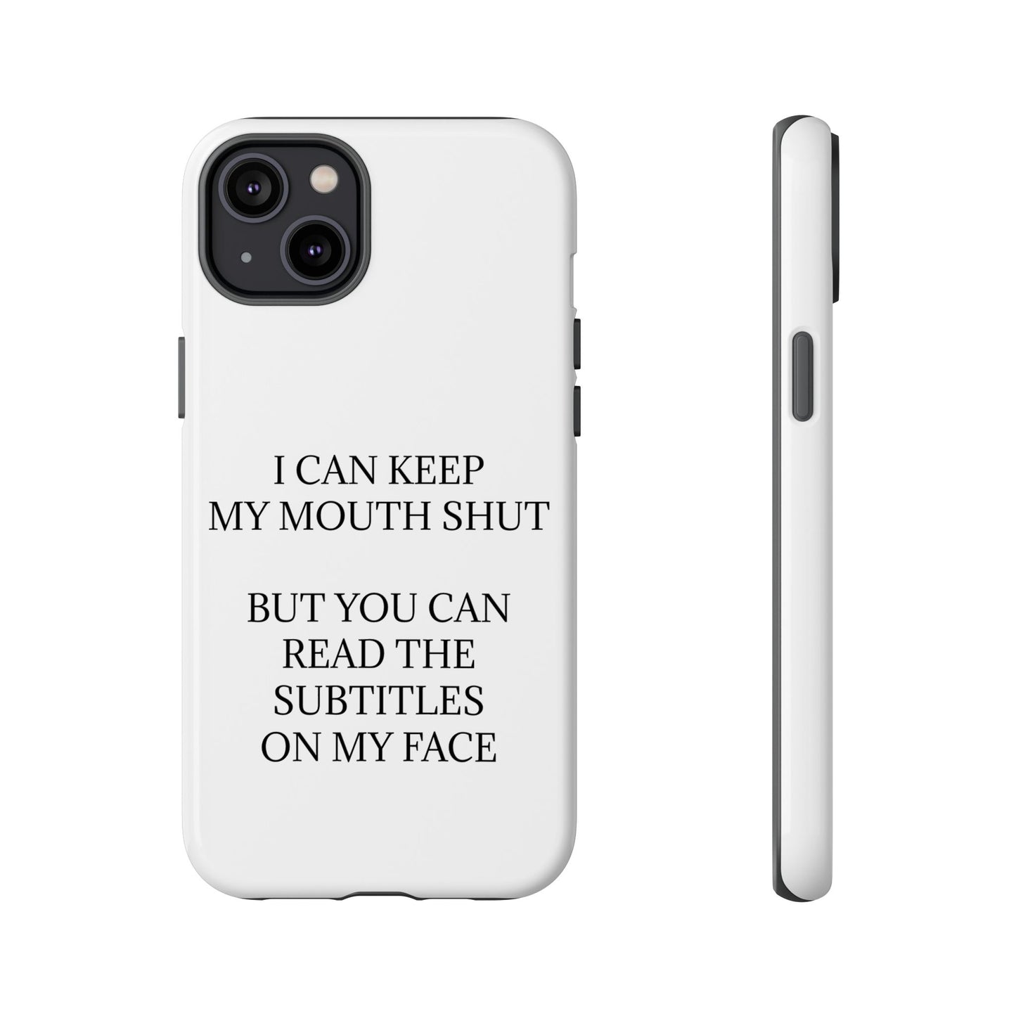 Subtitles iPhone Case