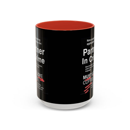 Partner In Crime 2-Tone Coffee Mug