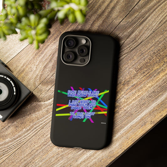 Glow Sticks iPhone Case
