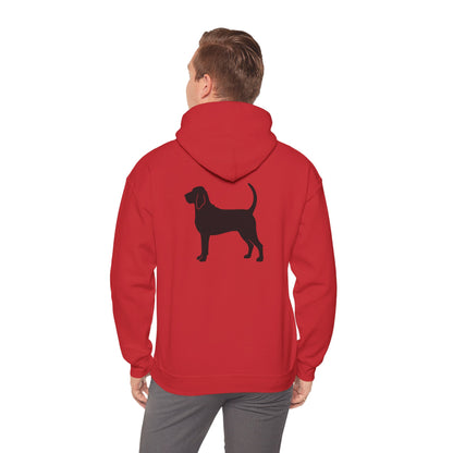 Bloodhound Silhouette Unisex Hoodie