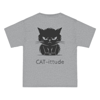 Cat-ittude Men's Short-Sleeve Crewneck Tee
