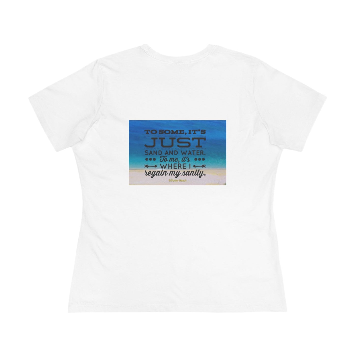 Dr. Beach Women's Short Sleeve Crewneck Tee
