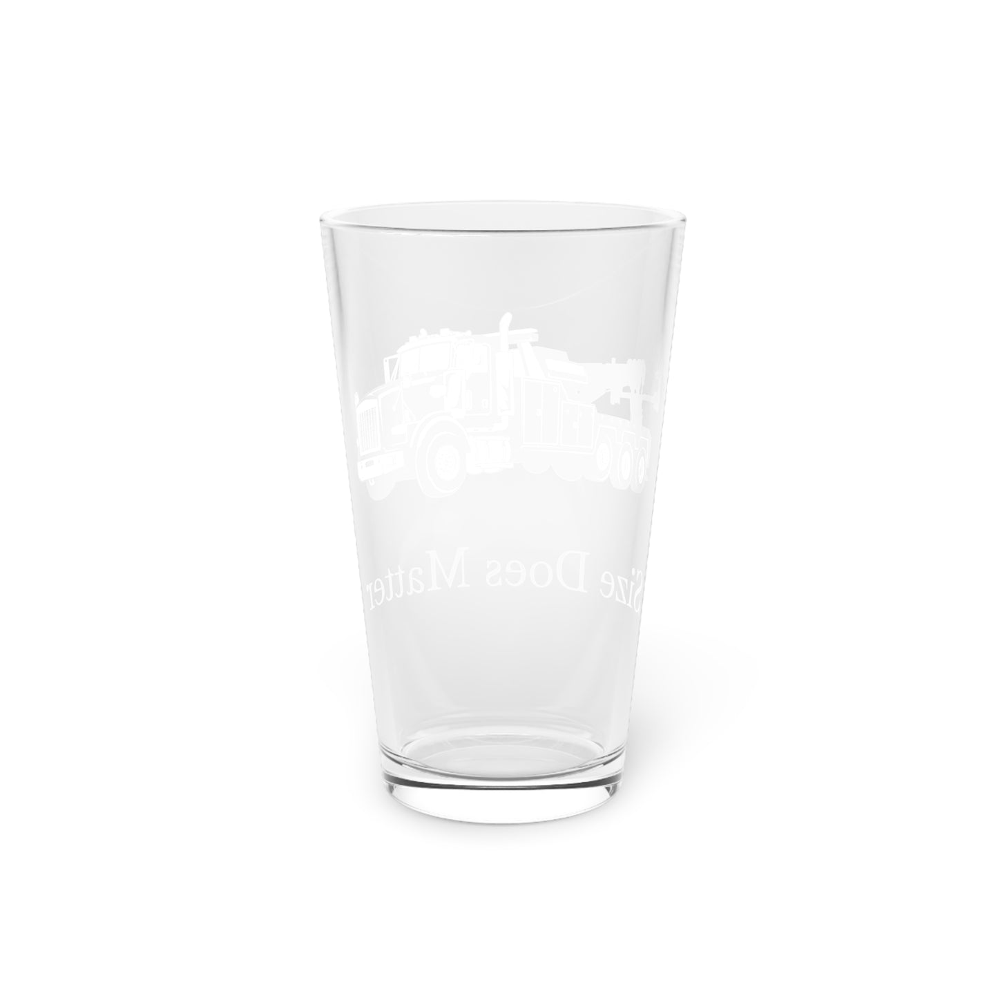 Size Does Matter Drinking Glass
