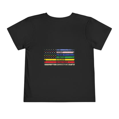 First Responder Toddler Unisex Short Sleeve Crewneck Tee