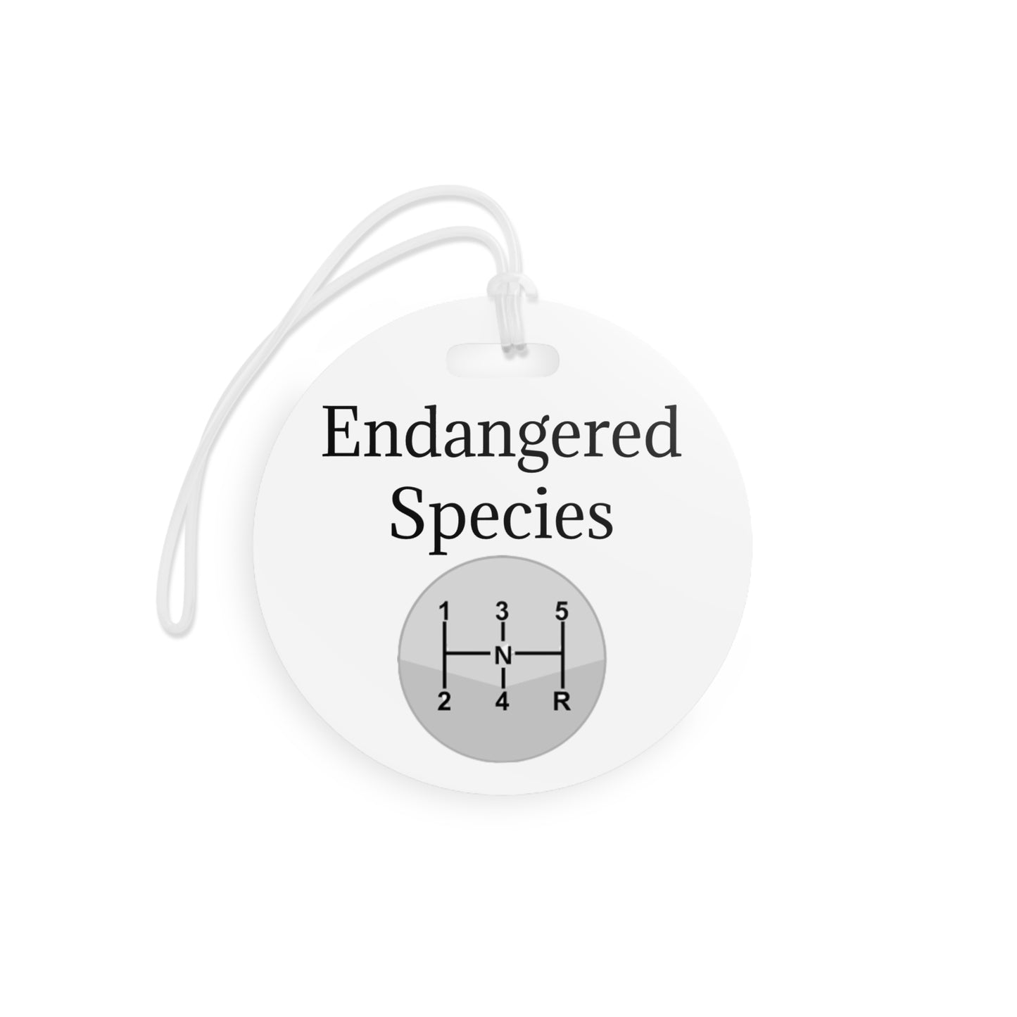Endangered Species Luggage Tag