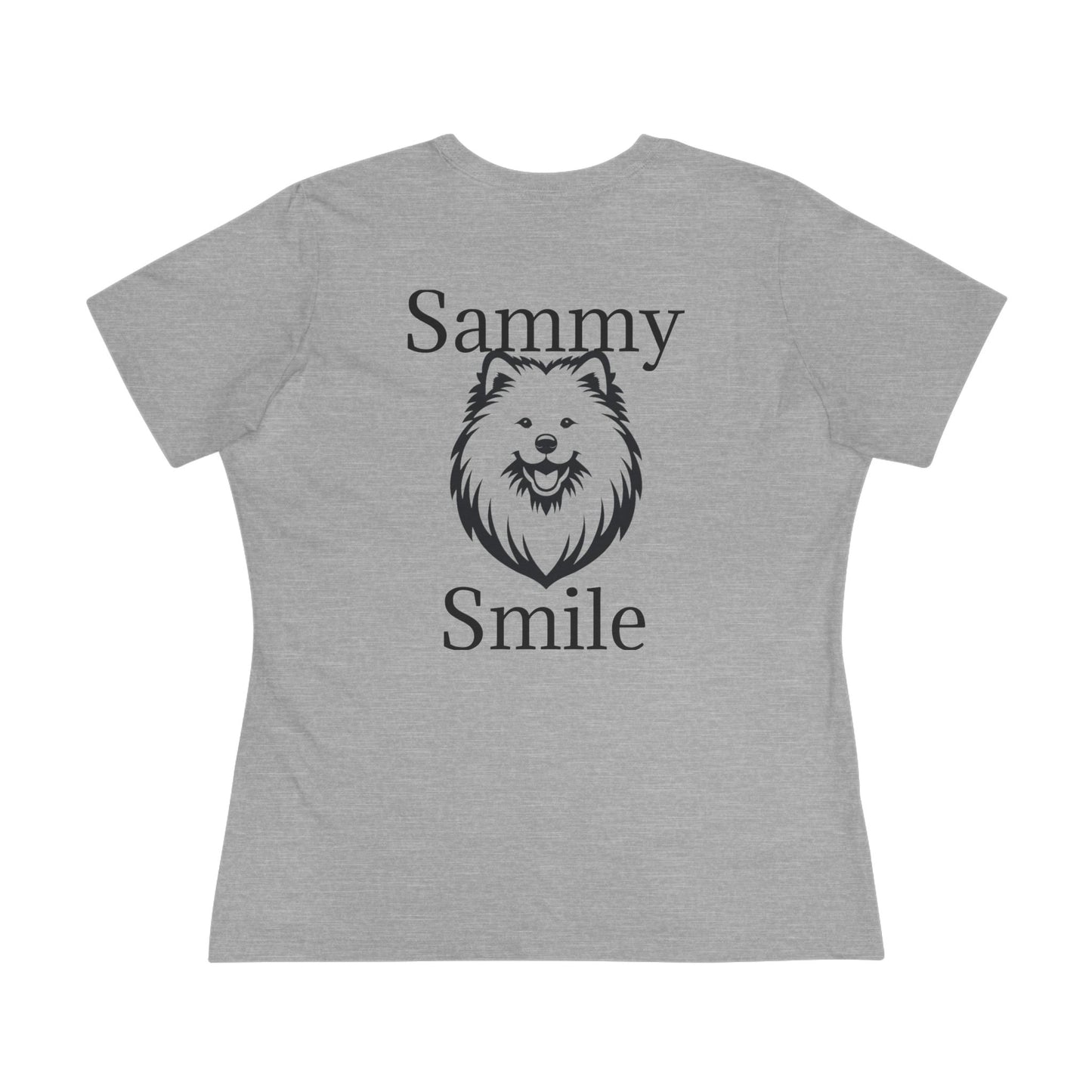 Sammy Smile Women's Short Sleeve Crewneck Tee