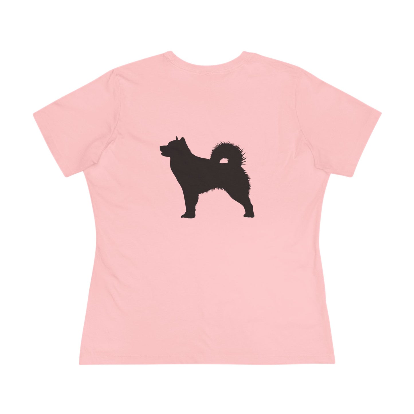 Malamute Silhouette Women's Short Sleeve Crewneck Tee