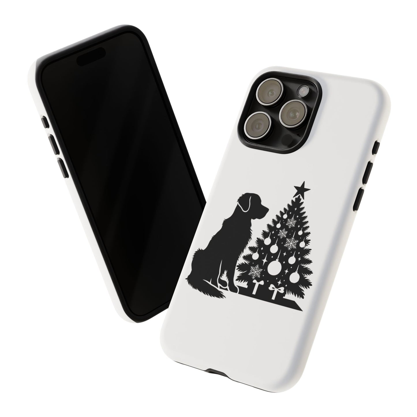 Golden Christmas Tree iPhone Case