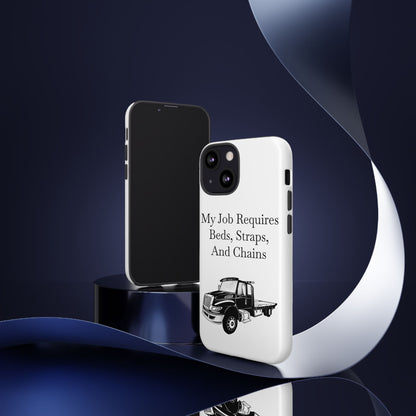 Beds, Straps, And Chains iPhone Case