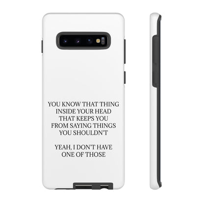 No Filter Samsung Case