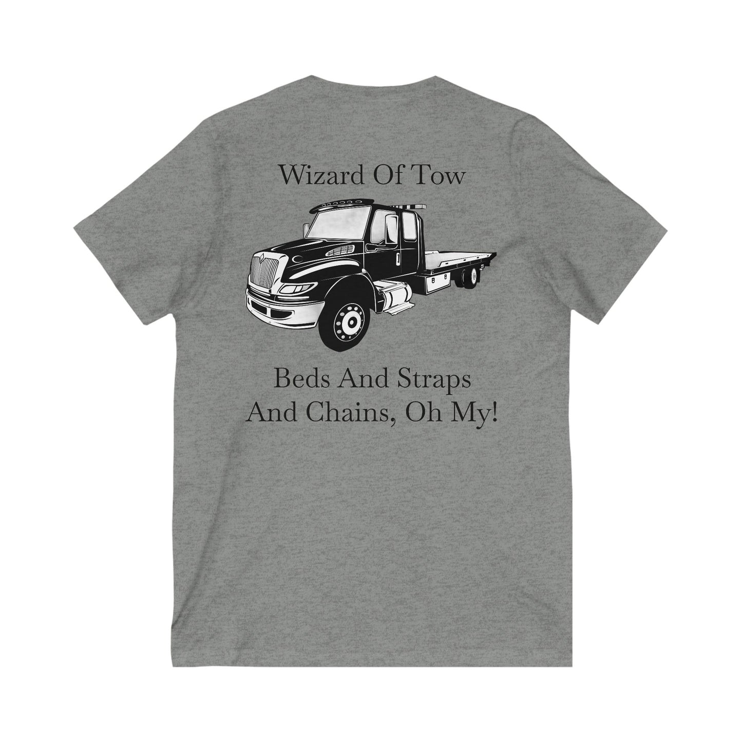 Wizard Of Tow Unisex Short Sleeve V-Neck Tee