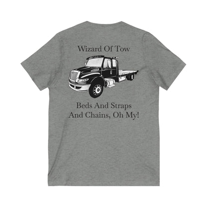 Wizard Of Tow Unisex Short Sleeve V-Neck Tee