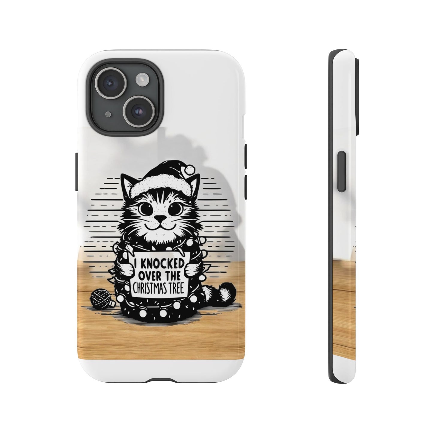 Naughty Cat iPhone Case