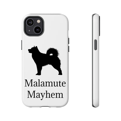 Malamute Mayhem iPhone Case