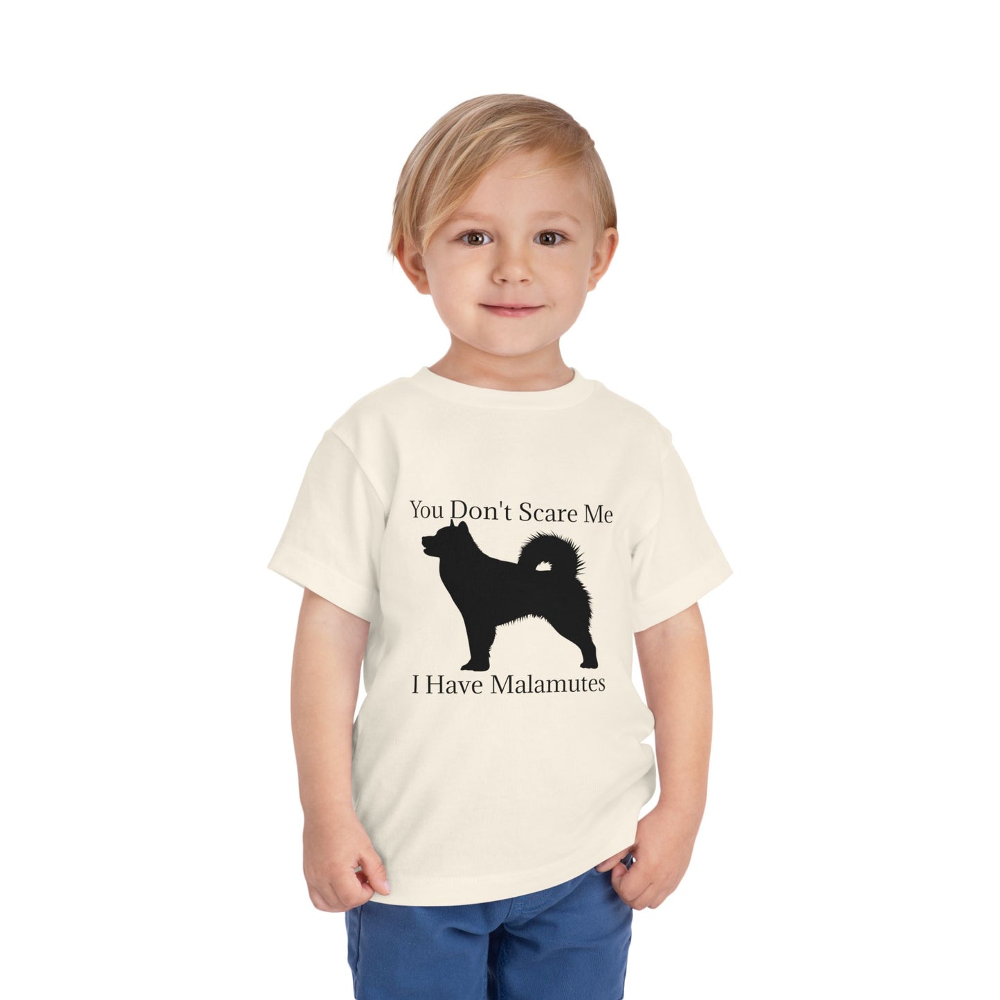 You Don't Scare Me Toddler Unisex Short Sleeve Crewneck Tee