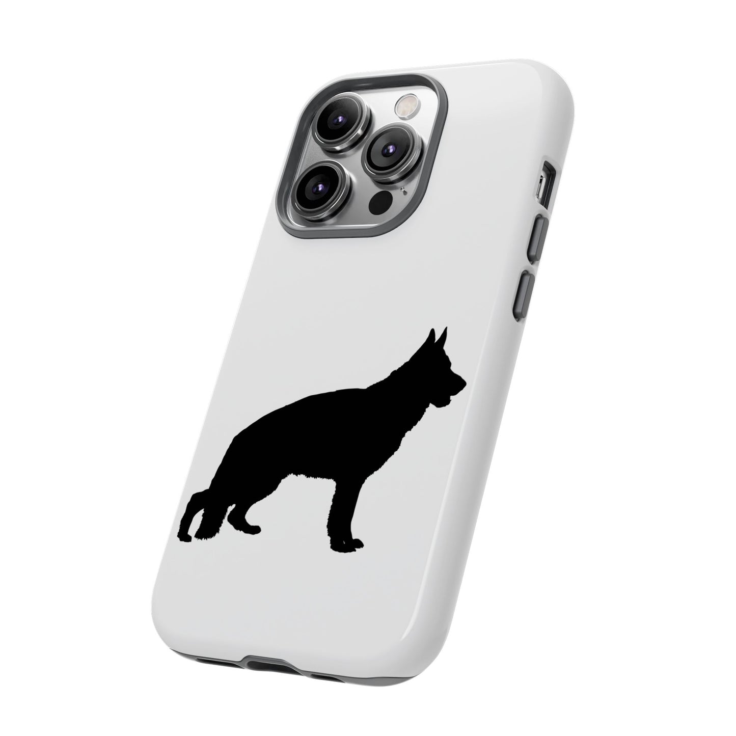 German Shepherd Silhouette iPhone Case