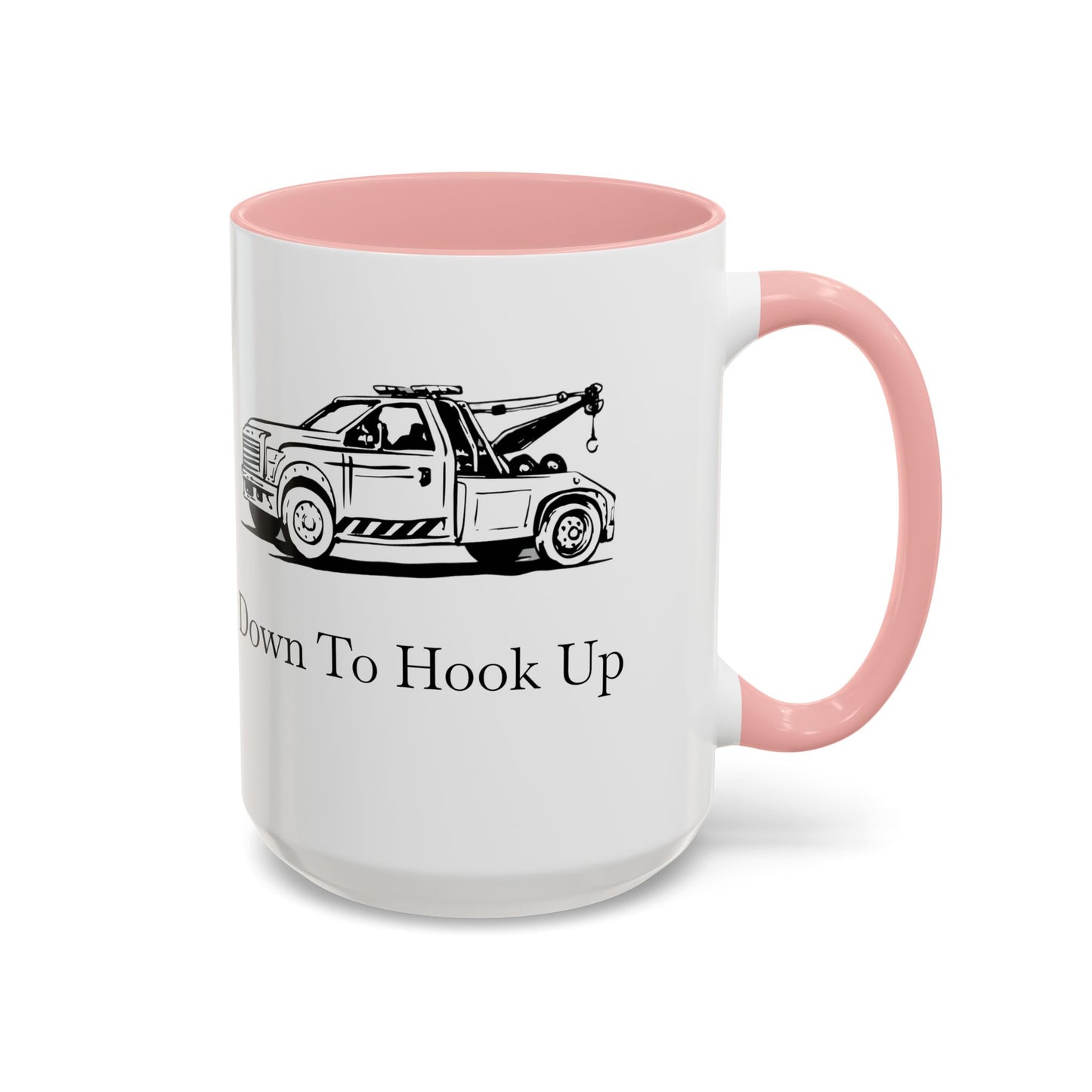 Down To Hook Up 2-Tone Coffee Mug