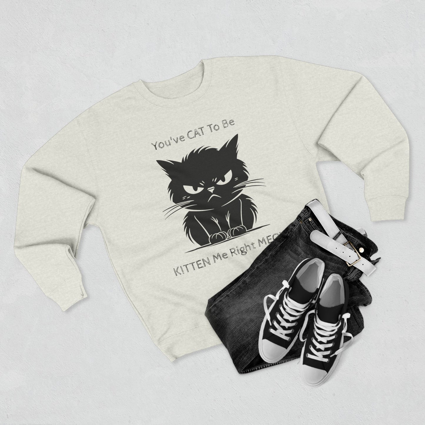 Kitten Me Unisex Crewneck Sweatshirt