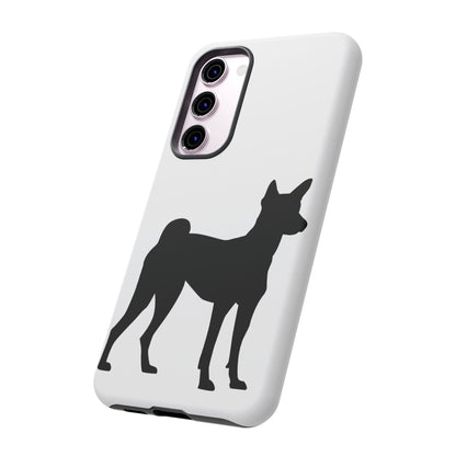 Basenji Silhouette Samsung Case