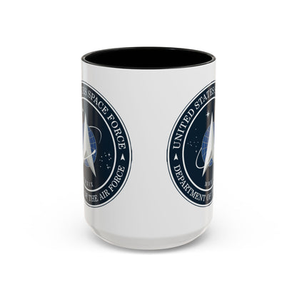 US Space Force 2-Tone Coffee Mug