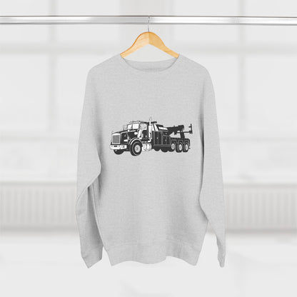 Heavy Tow Truck Unisex Crewneck Sweatshirt
