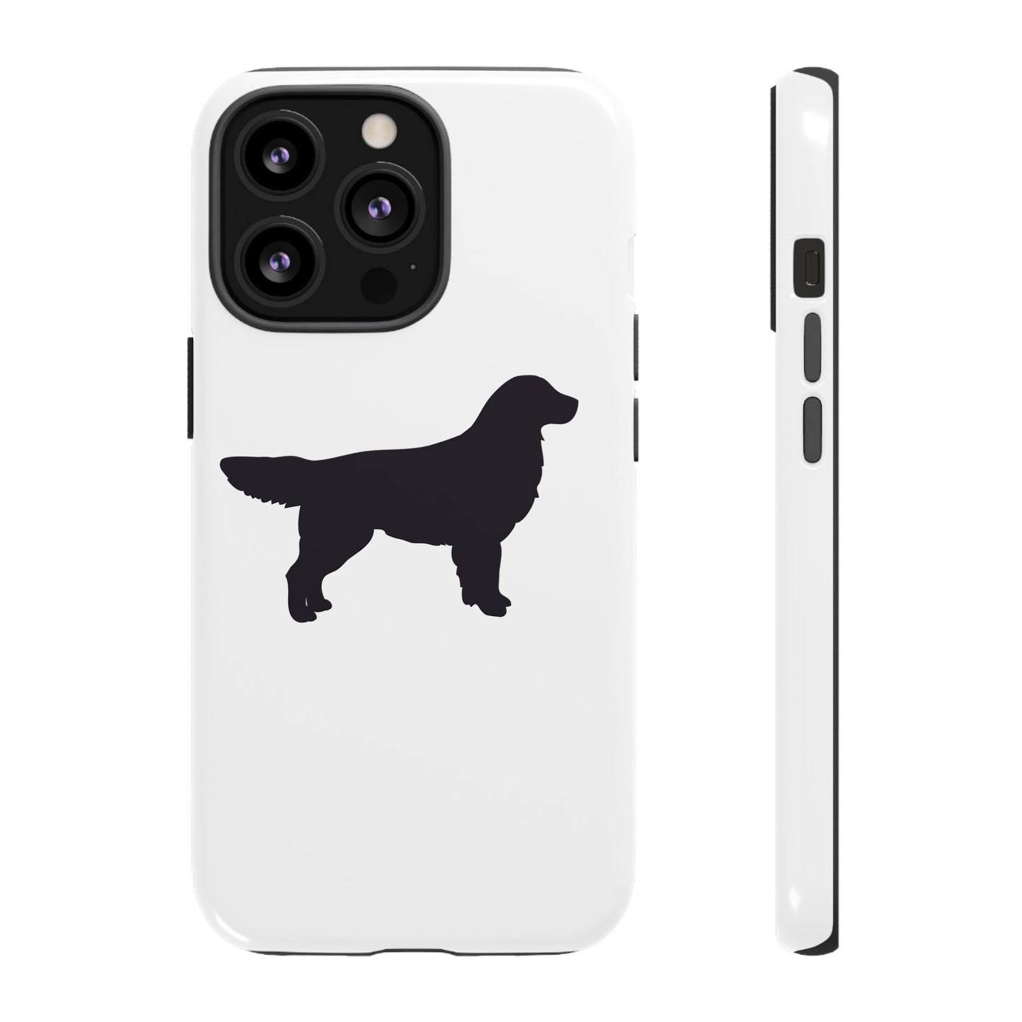Golden Silhouette iPhone Case