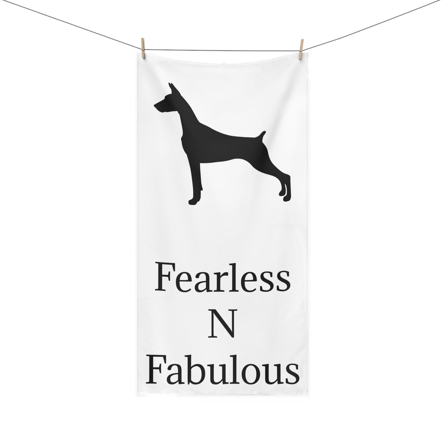 Fearless N Fabulous Mink-Cotton  Beach Towel