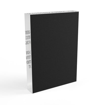 Kind Of Crazy Acrylic Photo Block