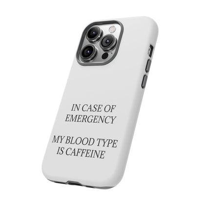 Blood Type iPhone Case