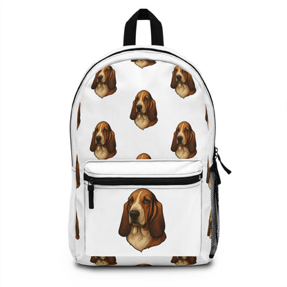 Basset Hound Head Backpack