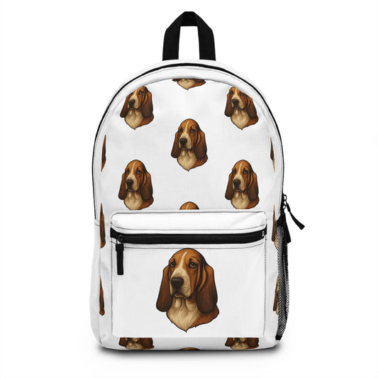 Basset Hound Head Backpack