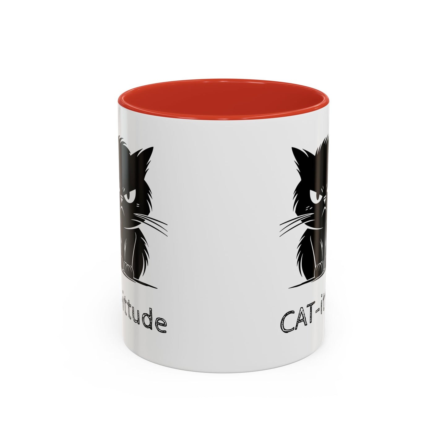 CAT-ittude 2-Tone Coffee Mug