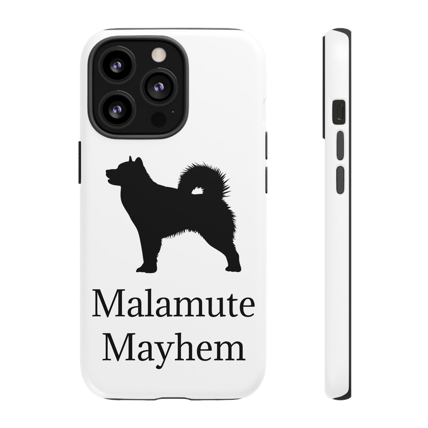 Malamute Mayhem iPhone Case