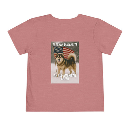 All-American Breed Toddler Unisex Short Sleeve Crewneck Tee